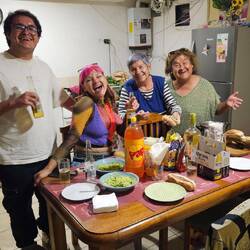 The loveliest family. They made me feel like home 🤍