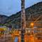 Totem down on the docks