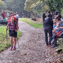 Must have been about 35 kids on a sort of school trip doing the walk from Sarria.