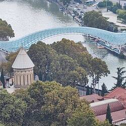 Friedensbrücke Tiflis