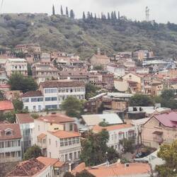 Blick über die Altstadt von Tiflis