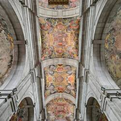 Het prachtige gewelf.