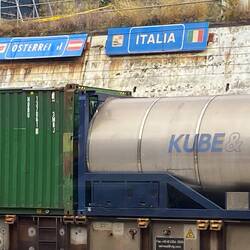 Another border crossing. At Brennero or Brenner. Depends on which way you are facing.