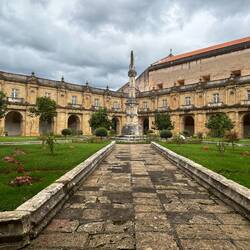Cloister in Monastery of Santa Clara Nova