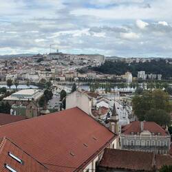 View over Coimbra from the Monastery of Santa Clara Nova