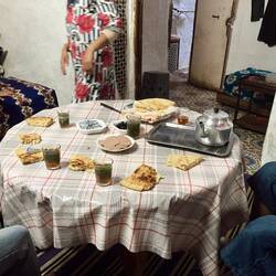 Nachtessen bei Mohammed Adnans Familie