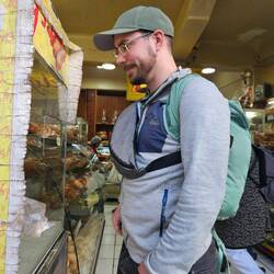 Freudiges warten auf seinen frischen Churro