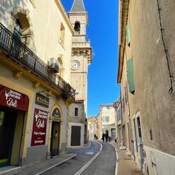 Main Street of Le Cailar