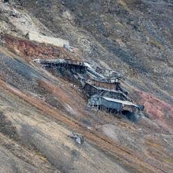 Coal mine shaft at Longyearbyen.
