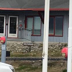 Sign that we found at Longyearbyen.