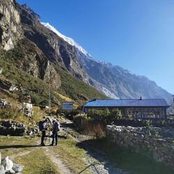 Spitze von Langtang Lirung