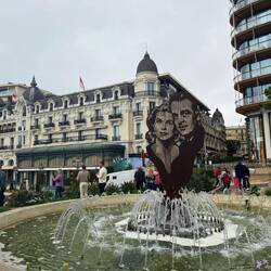 Princess Grace and Prince Ranier Fountain