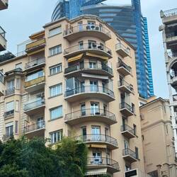 Modern apartments and buildings