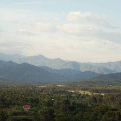 Aussicht von unserem Guesthouse