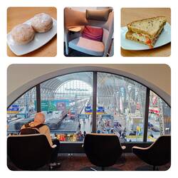 DB Lounge in Frankfurt