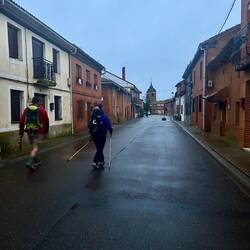 Leaving El Burgo Renero