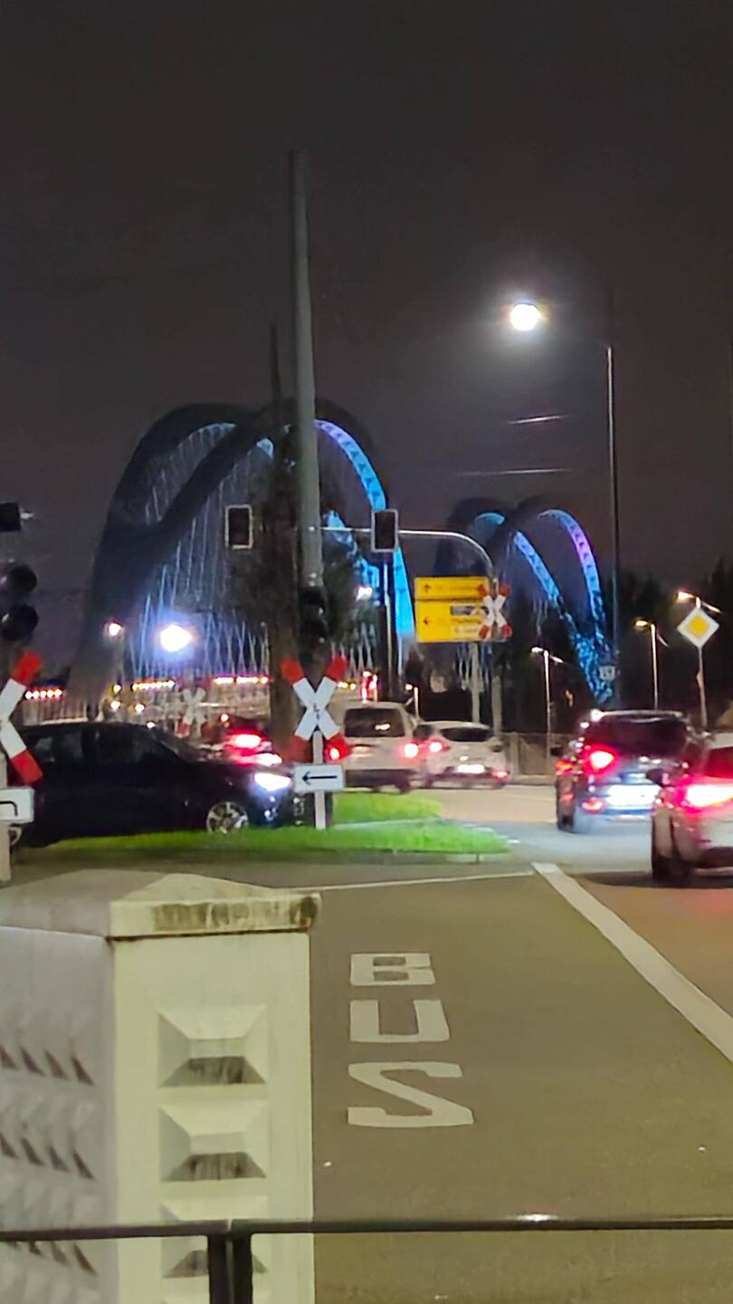 Brücke nach Frankreich über den Rhein