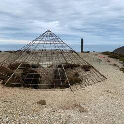 Tin mine holes that are now covered