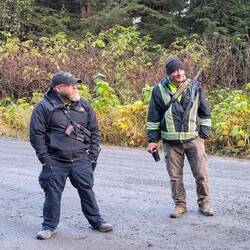Our bear security team today.