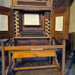 Hier hat Mozart gespielt.