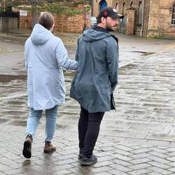 Walking around the harbour