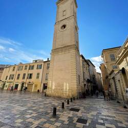 Clock tower without a clock