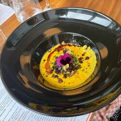 Pumpkin soup but different to ours