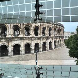 View of the Arena from the museum