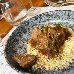 Beef on the menu du jour