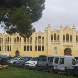 Die Stierkampfarena - hier finden auch noch Kämpfe statt