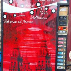 Even coke vending machines are getting in on the act.