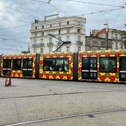Christian Lacroix designed trams