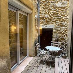 We have a small courtyard but the weather isn't great so we haven't used it