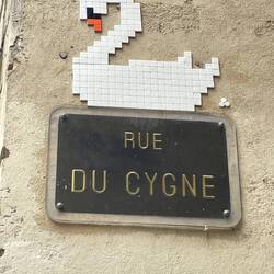 Cute road signs through St Roch
