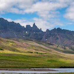 Scenery on way to Akureyri.