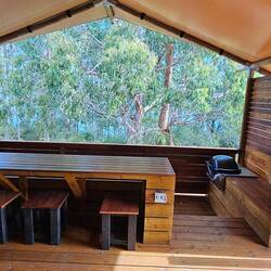 Nice porch for a tent