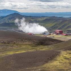 Krafla Geothermal Power Station.