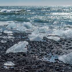 Jökulsárlón Ice Beach