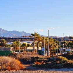 Der Campingplatz passt sich gut in die Landschaft ein!