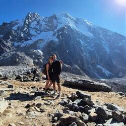 Bestes Wetter vorm Berg Salkantay ☀️