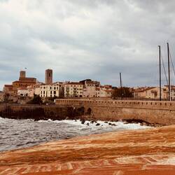 Antibes from the port