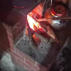 Traditioneller Kaffeebrauprozess