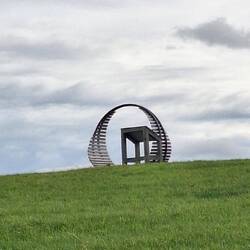 Aus der Ferne sah es aus wie ein Hamsterrad...