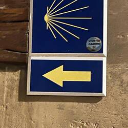 Das ist der Weg. (Meine erste Wegmarkierung)