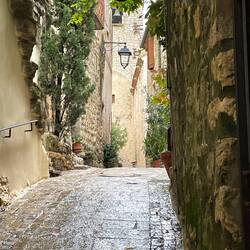 It was magical to stroll around this village