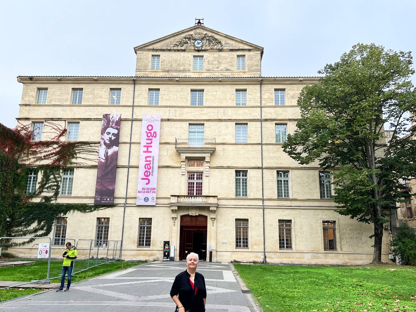 Out the front of Musée Fabre
