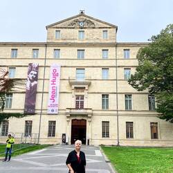 Out the front of Musée Fabre