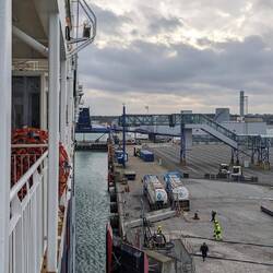 Ankunft in Dänemark