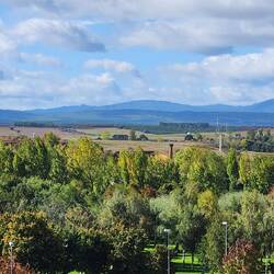 Views of the Meseta from the city walls