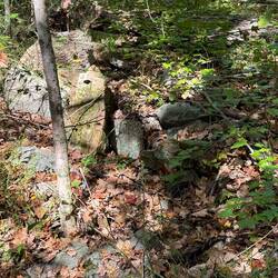 We came upon the remains of this old structure